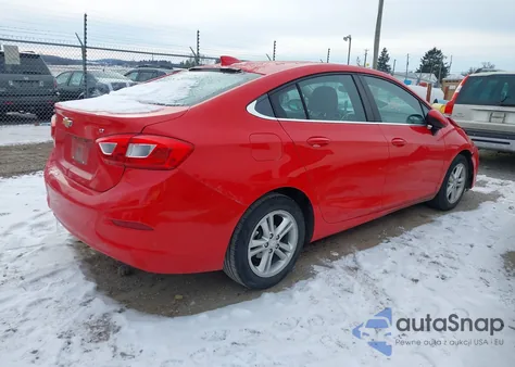 2017 Chevrolet Cruze Lt Auto из США, поврежденный, VIN 1G1BE5SM3H7238749